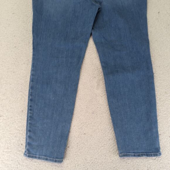 Talbots Slim Ankle Jeans Monterey Wash Stretch Women's Size 12 Petite Denim - Picture 6 of 8